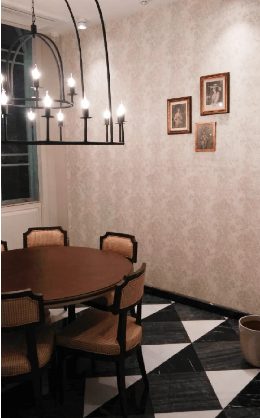 Cafe De Paris interior design by Circle Design